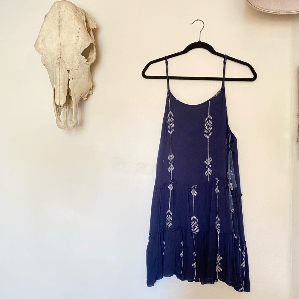 Beautiful Blue Beach Dress size M